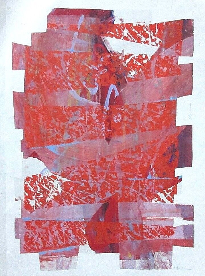 1960 Edward Goldman (1916-2006) Signed Lt Ed 17/48 Serigraph Woman with Child