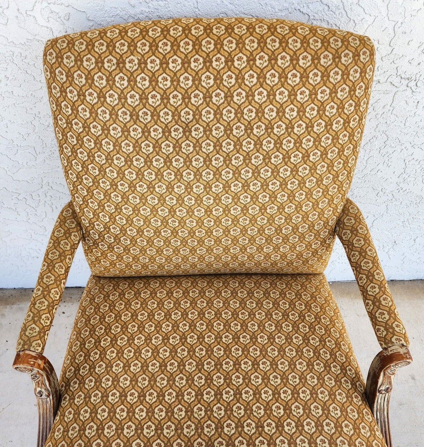 French Provincial Armchair Lounge Chair