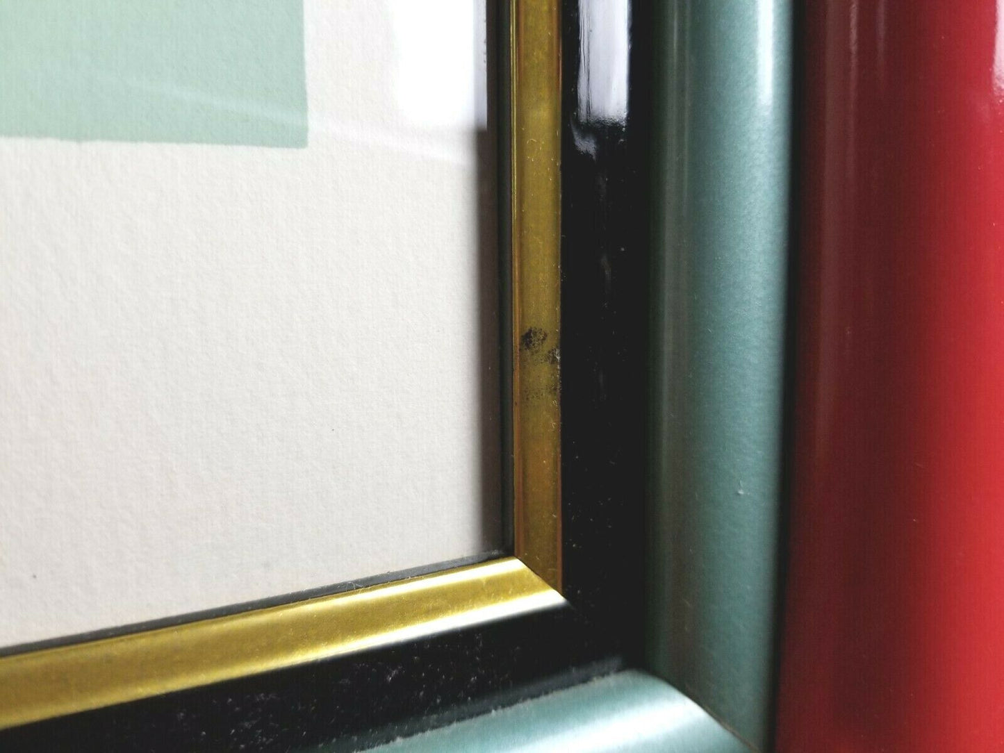 PETER MAX " Impressions of a Landscape " Serigraph Signed #ed COA Original Frame