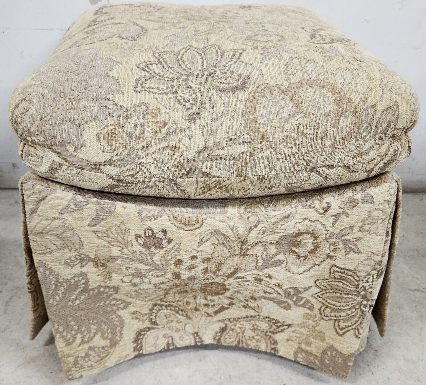 Ottoman Pouf Footstool by MARGE CARSON