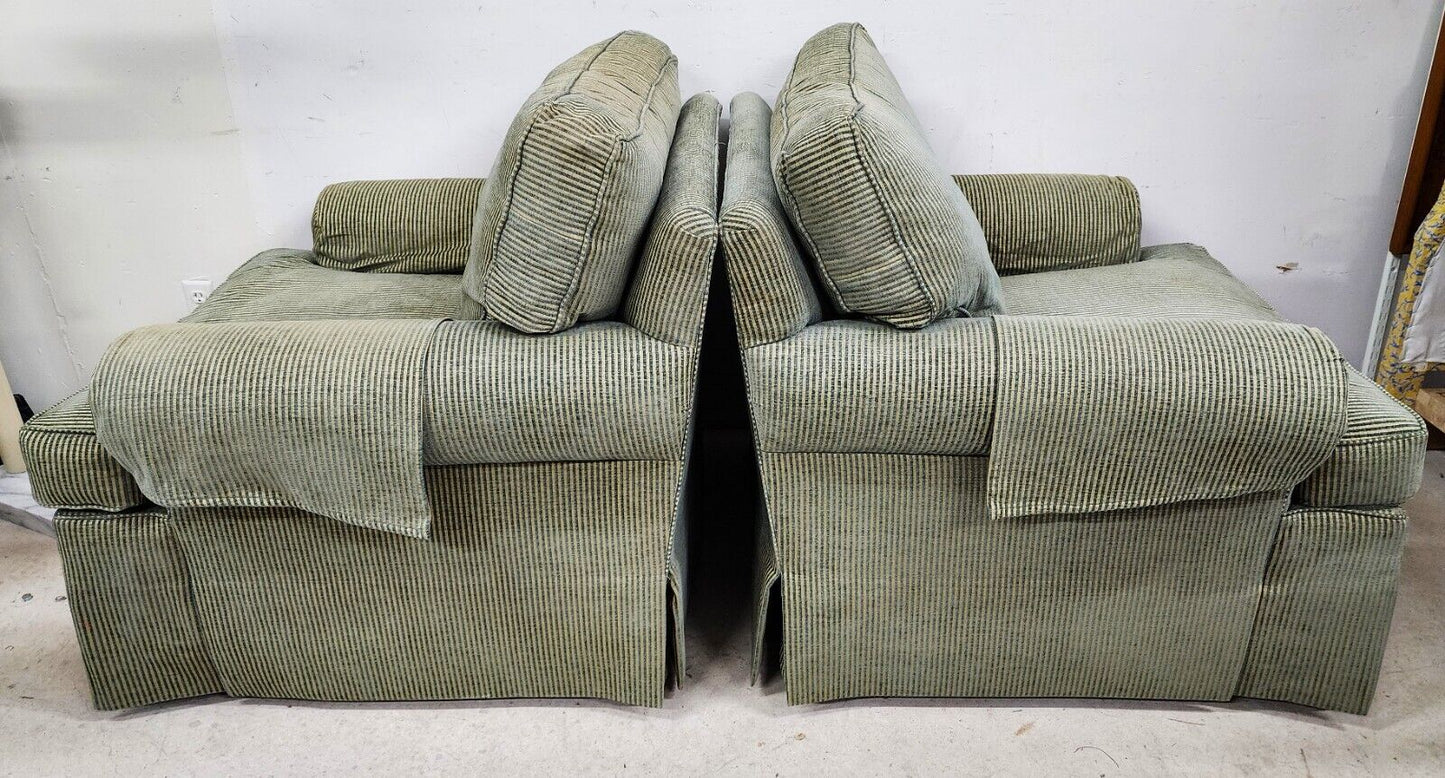 Oversized Lounge Chairs by HICKORY CHAIR