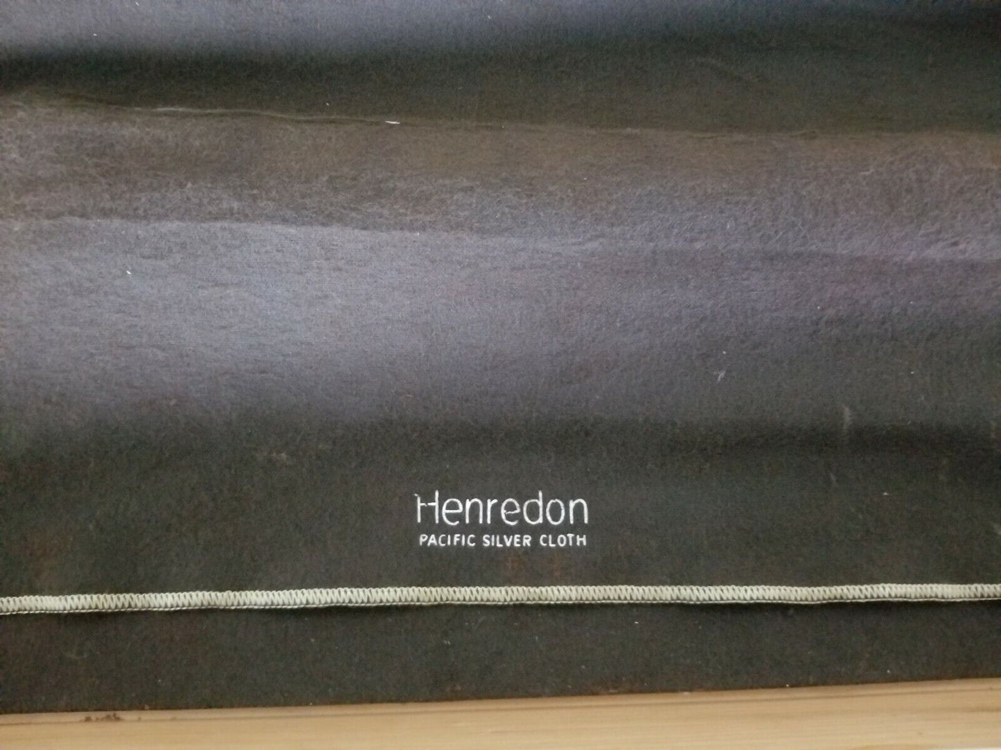 Vtg HENREDON by Roy Coleman Lacquered Bar Buffet Faux Goat Skin Asian Style