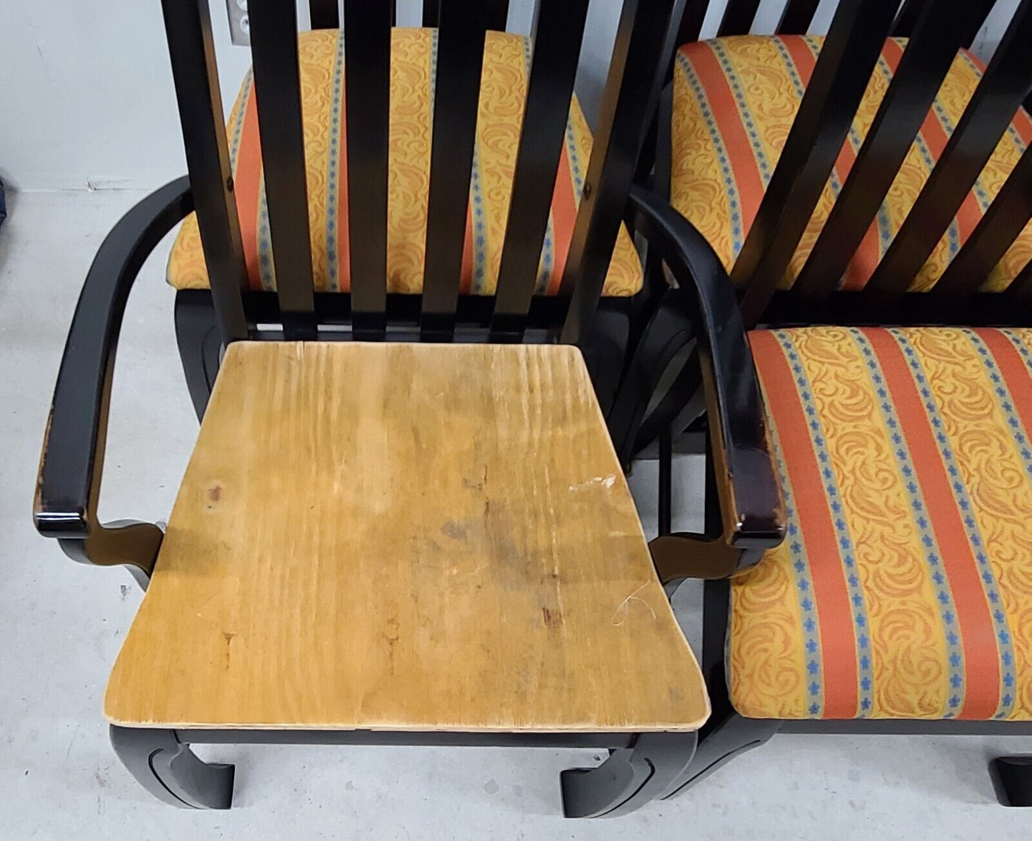 Solid Wood Ming Chinoiserie Dining Chairs - Set of 8