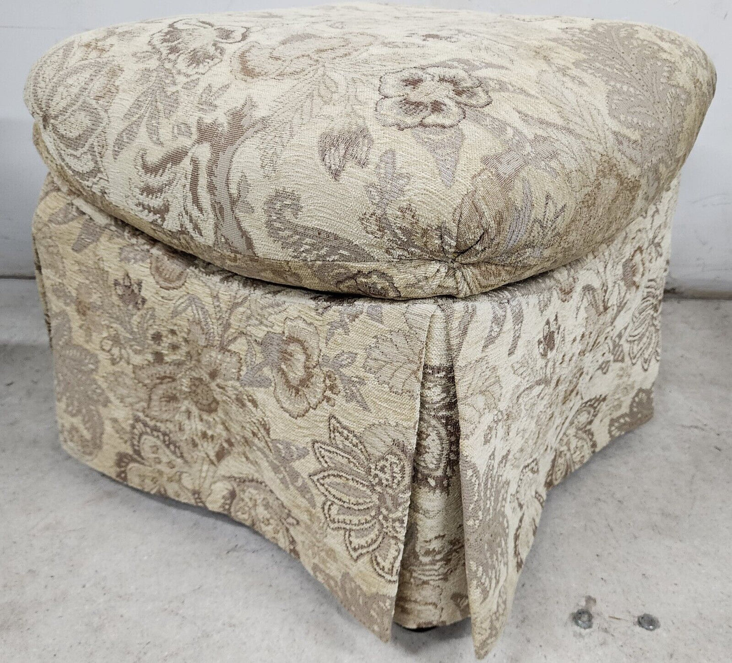 Ottoman Pouf Footstool by MARGE CARSON
