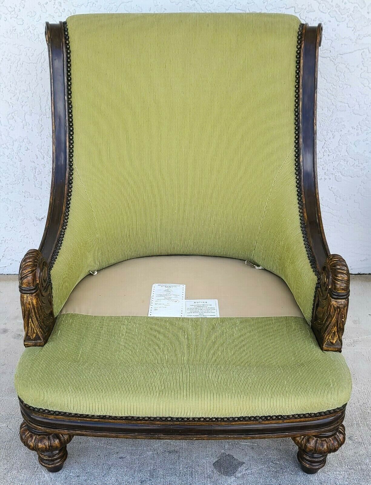Marge Carson Huntington Manor Statement Lounge Chair Model HT49