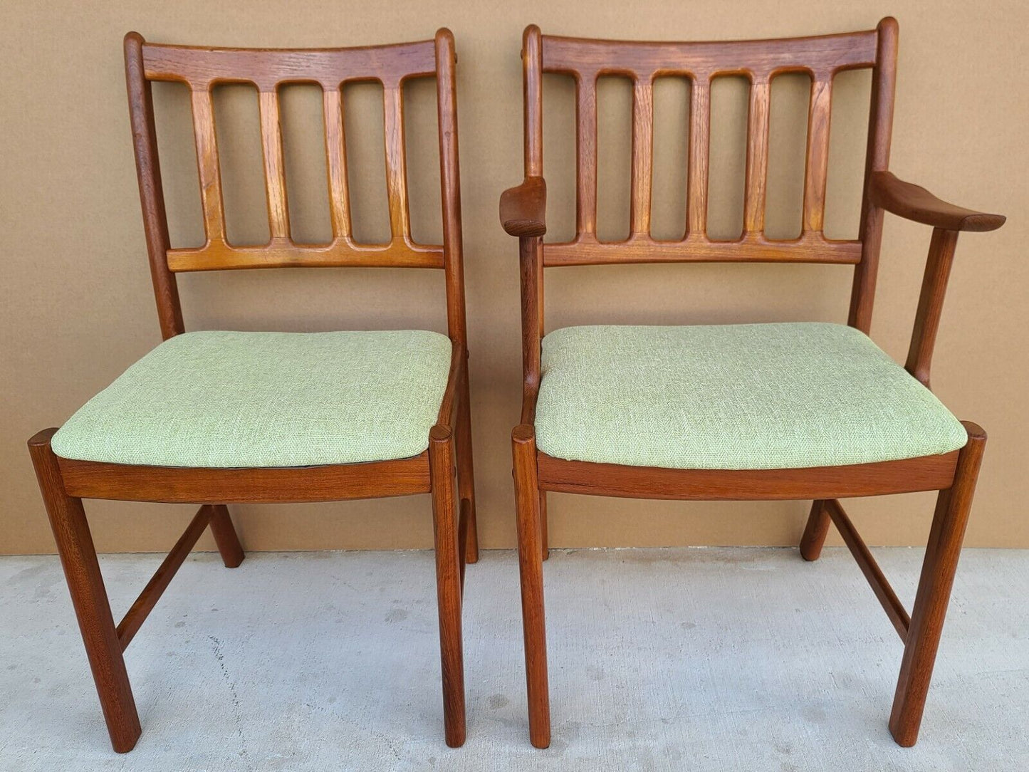 Johannes Andersen Teak Dining Chairs for Uldum Møbelfabrik - Set of 4