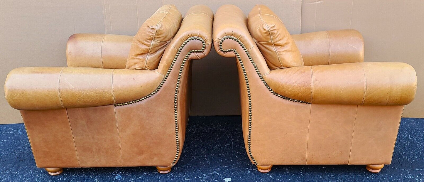Leather Lounge Club Chairs Italian By SOFT LINE