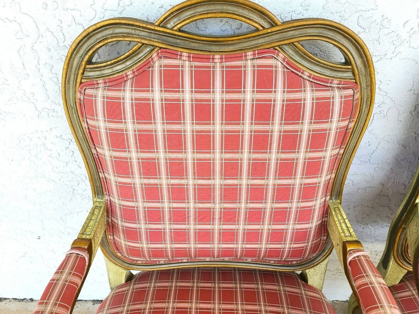 Italian Made French Louis XV Bergere Accent Dining Chairs by WESTLAKE