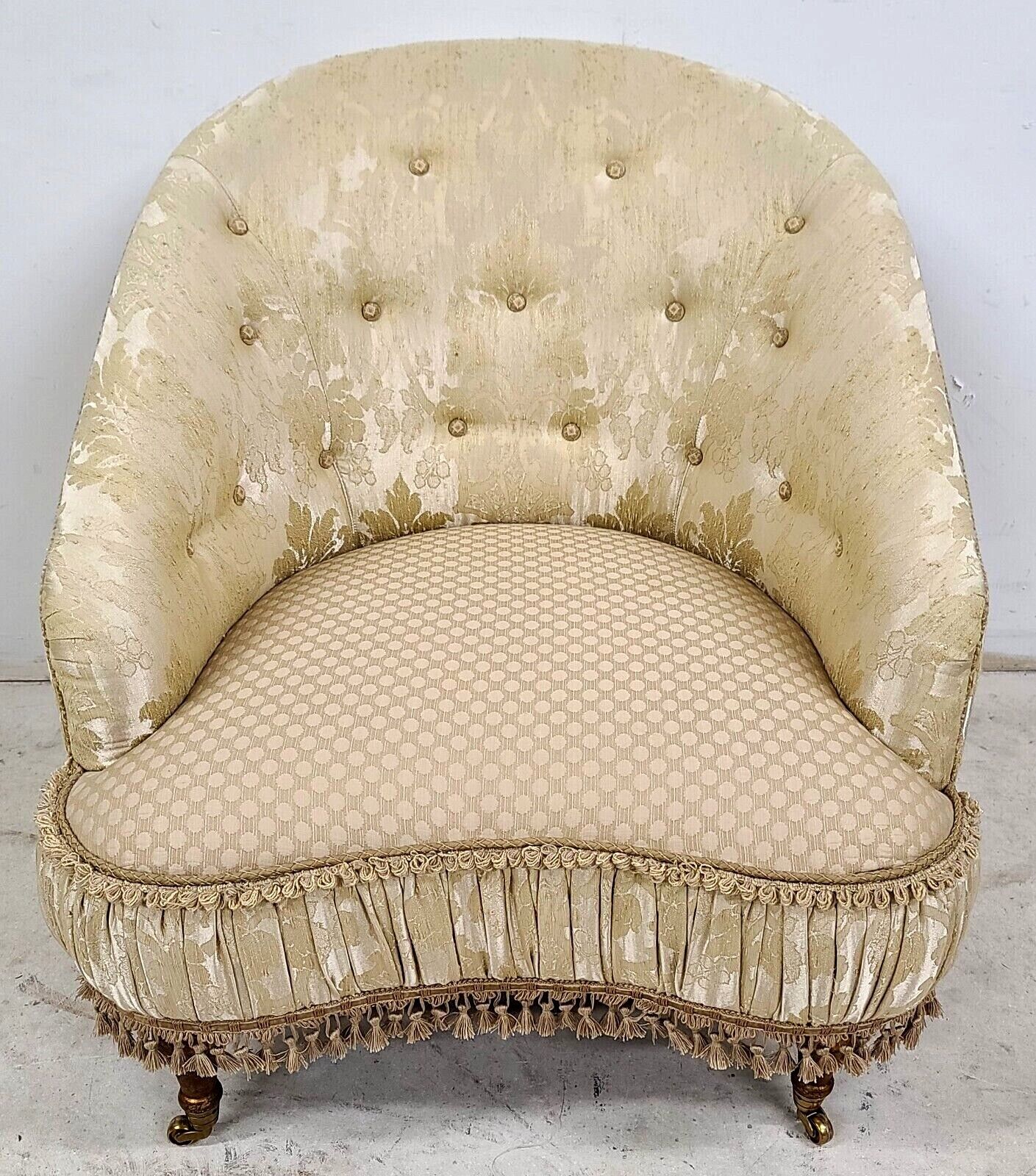 Shabby Chic Boudoir Chair by CAROL HICKS BOLTON