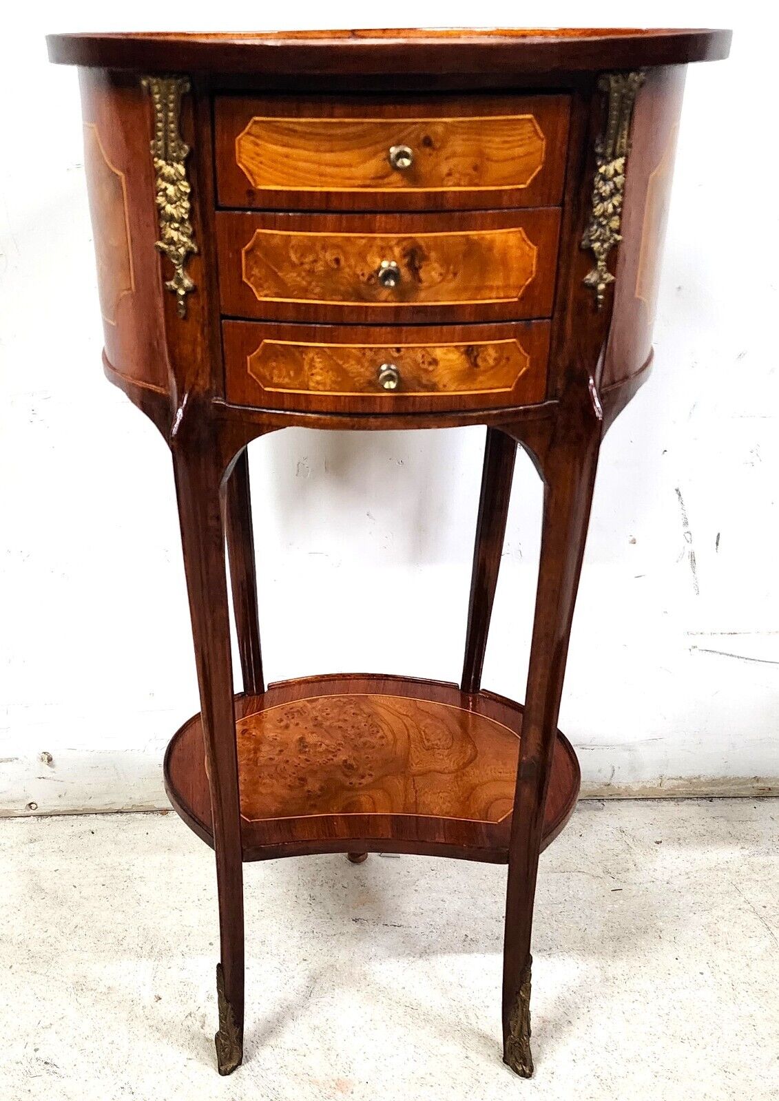 French Side Table Louis XV Ormolu Mounts