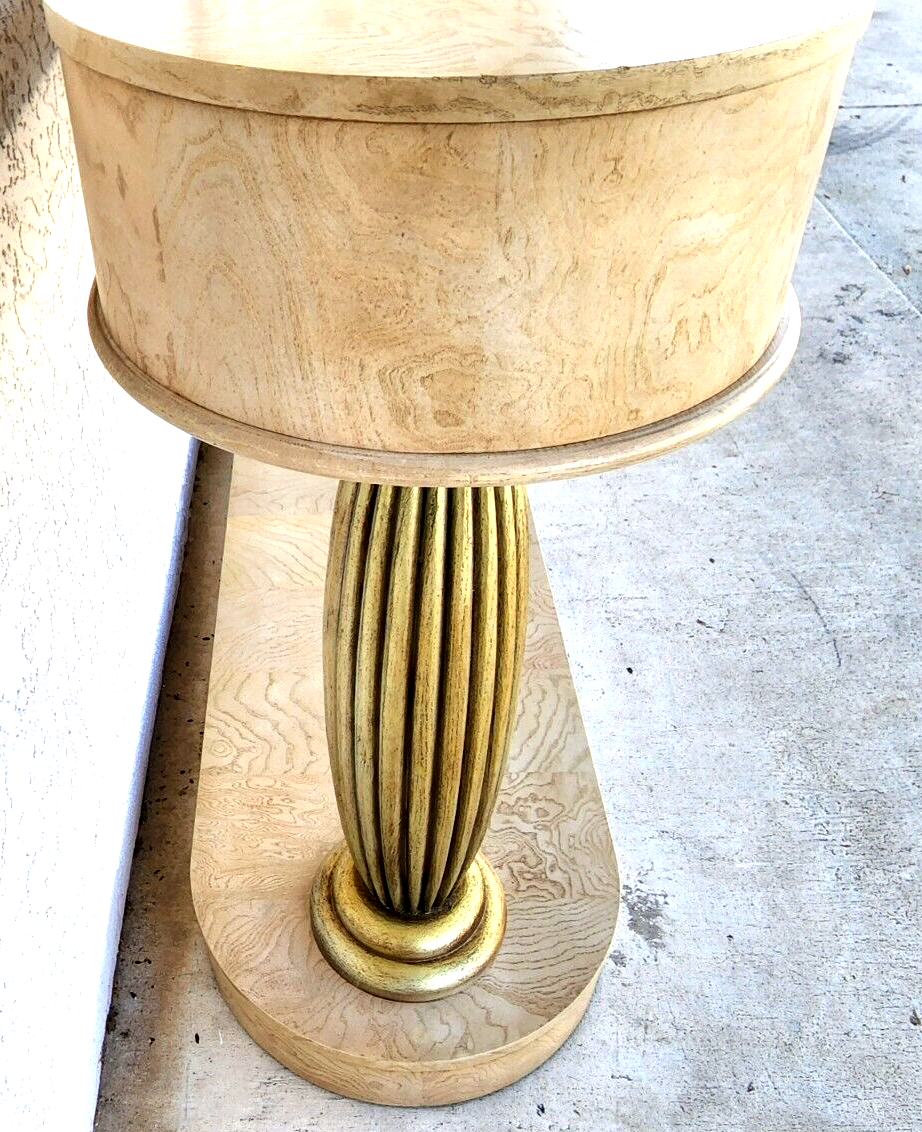 TV Console Sofa Table Burl by HENREDON