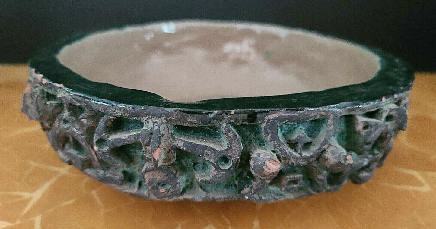 1958 Signed Collectible Hollywood Celebrity FRANK FAY Tahitian Art Pottery Bowl