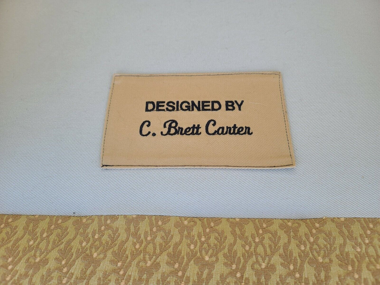 English Roll Arm Swivel Lounge Chair by Designer C Brett Carter