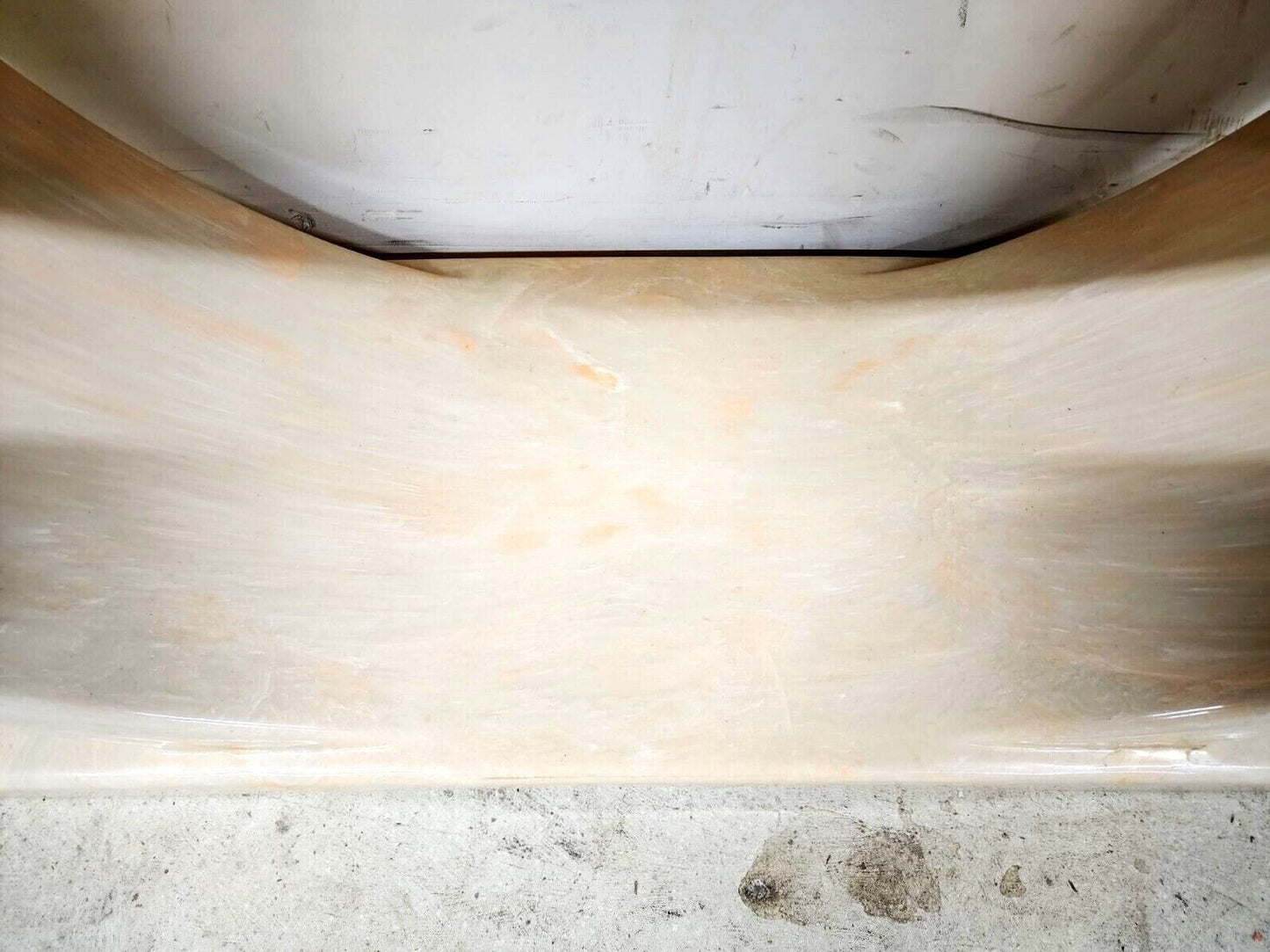 KARL SPRINGER Style Sculptural Polyresin Console Table