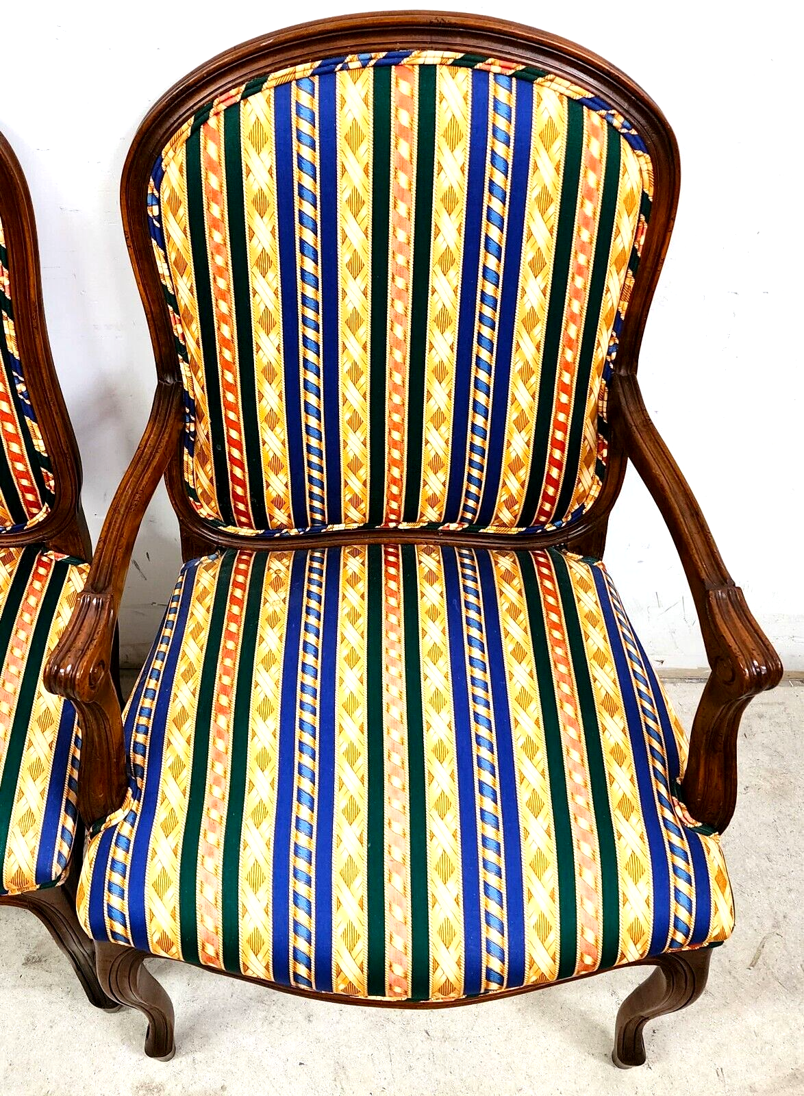 French Provincial Dining Chairs Vintage Set of 6