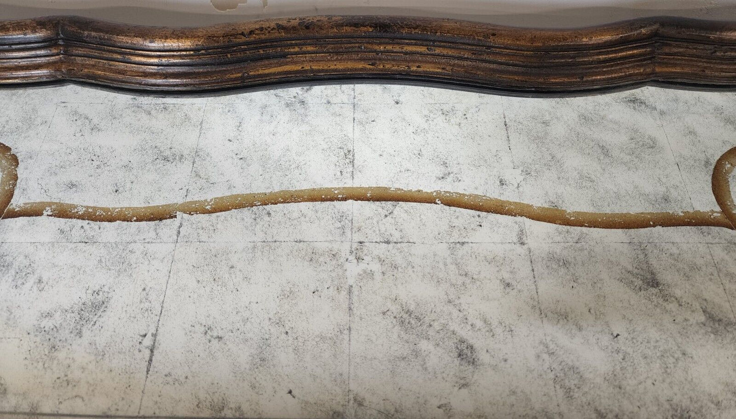 French Louis XVI Églomisé Mirror Top Coffee Table by JOHN RICHARD