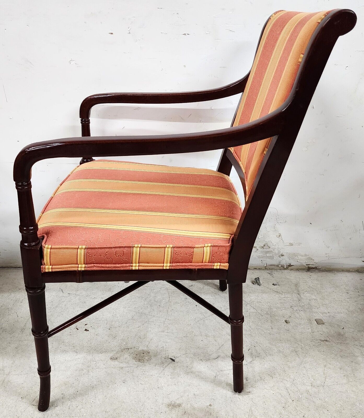 Regency Dining Chairs Faux Bamboo by CABOT WRENN (4)