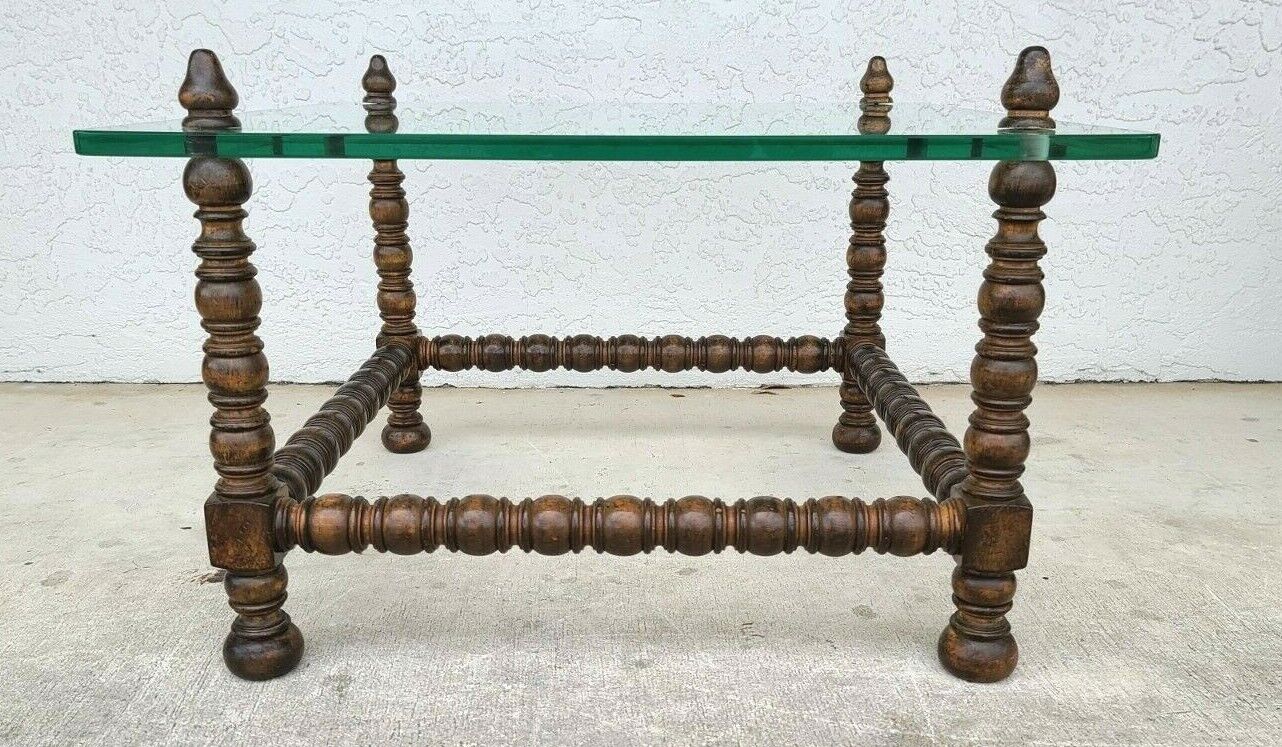 Mid Century Spanish Revival Coffee Side Center Table