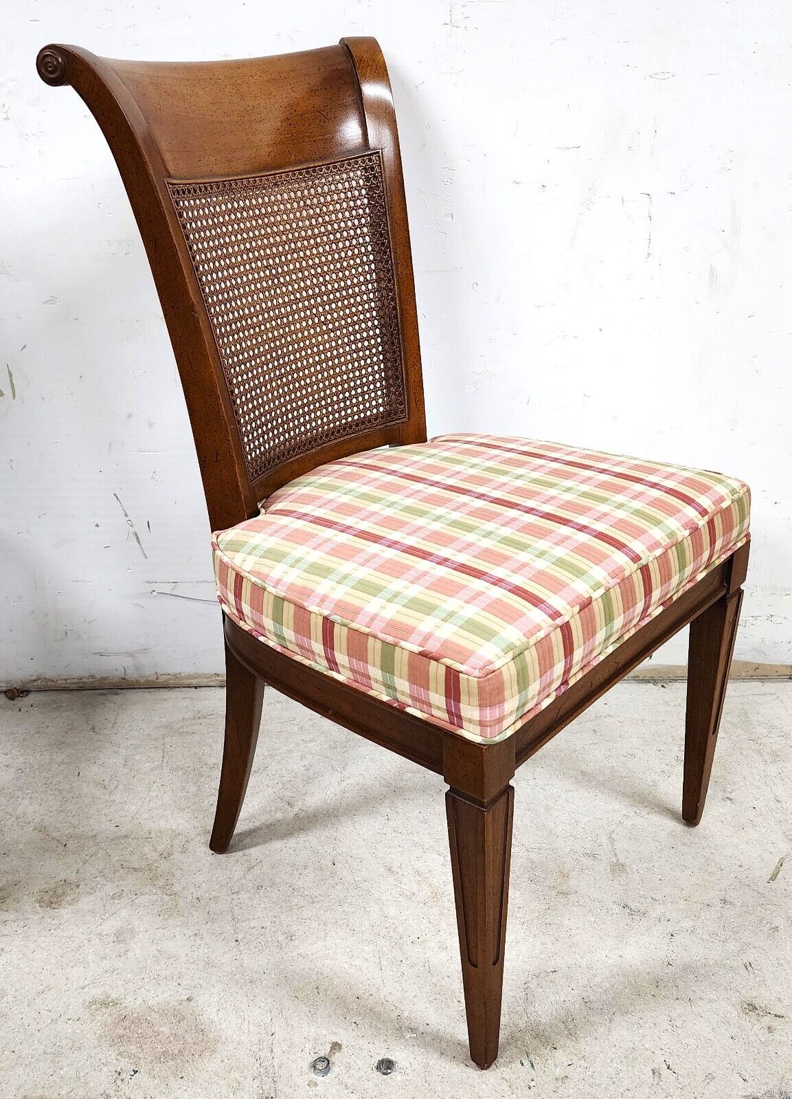 Louis XVI Dining Chairs French Country Caned Back