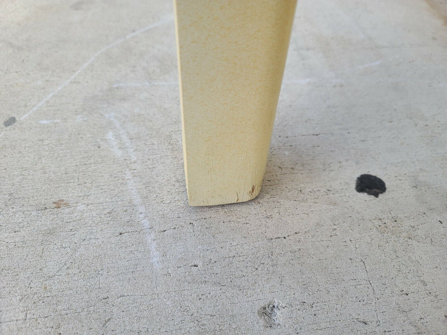 KARL SPRINGER Style Faux Lacquered Goatskin Console Sofa Table