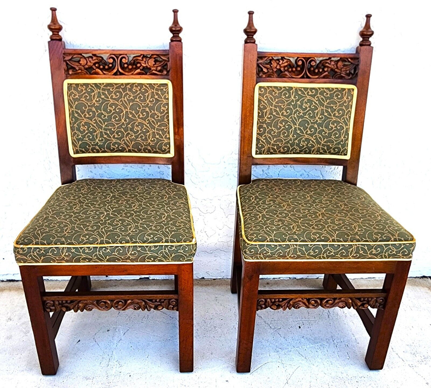 Italian Dining Chairs Tuscan Revival Antique