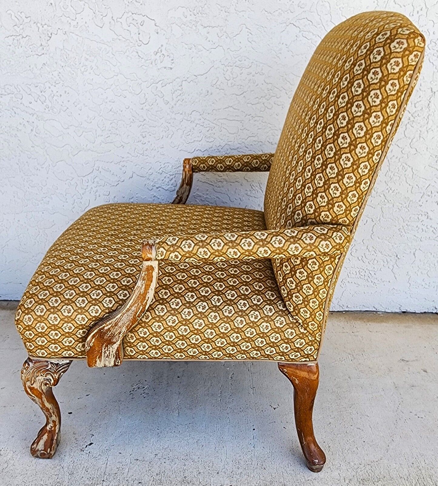 French Provincial Armchair Lounge Chair