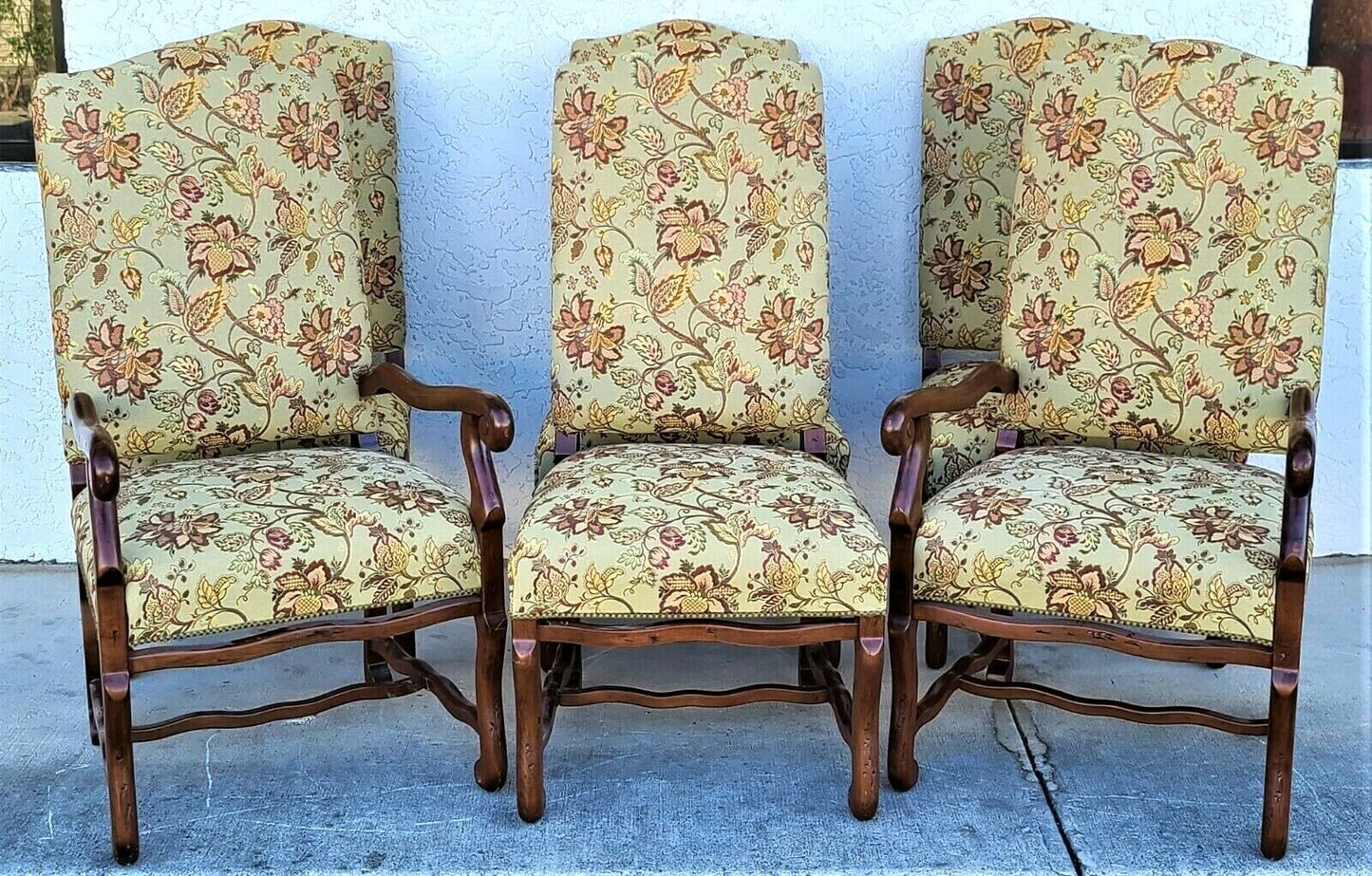 Louis XIV Dining Chairs Os De Mouton