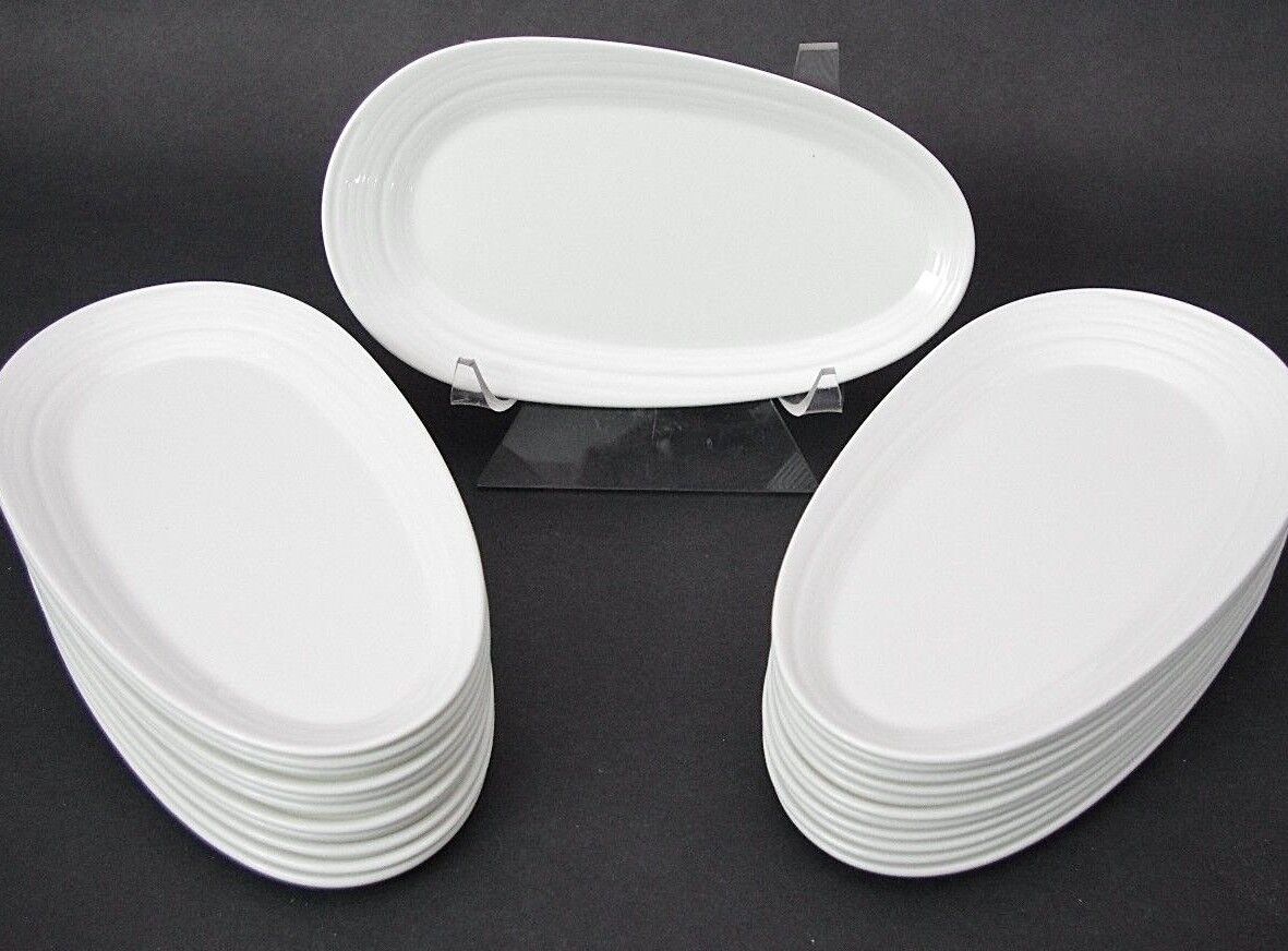 (10) Dudson Virgin Atlantic Airways R Welch Porcelain Snack Appetizer Plates 9"