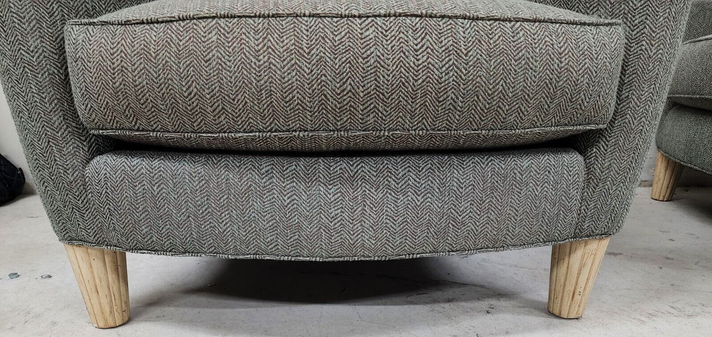 Pair of Modern Contemporary Club Chairs by PEARSON