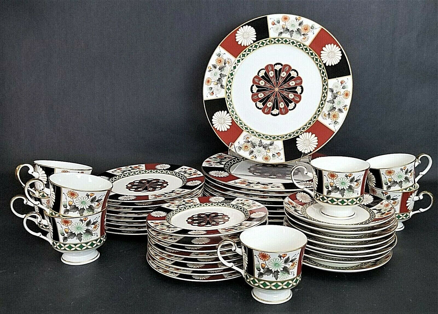 MIKASA SHOGUN Bone China Service for 8 A6851