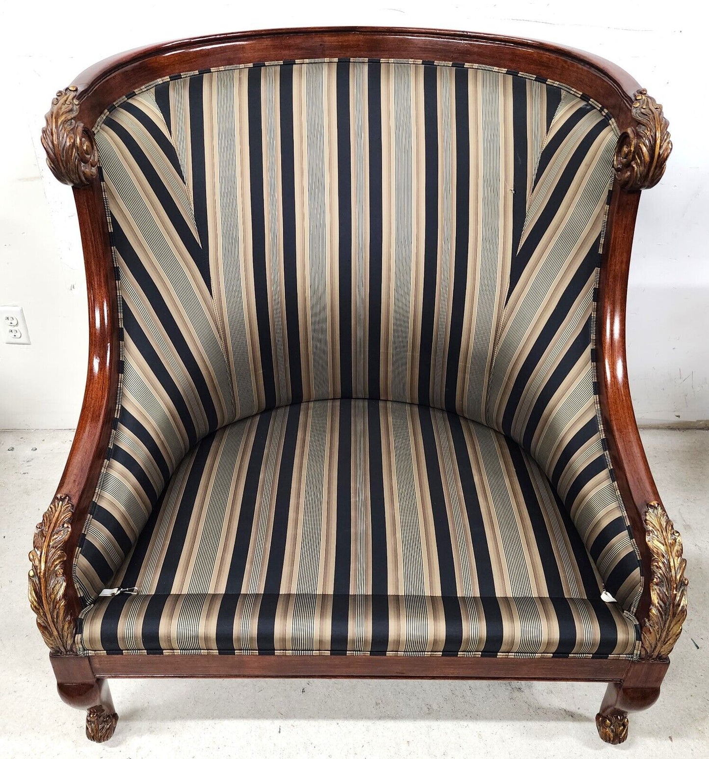Lounge Settee Chair by Marge Carson