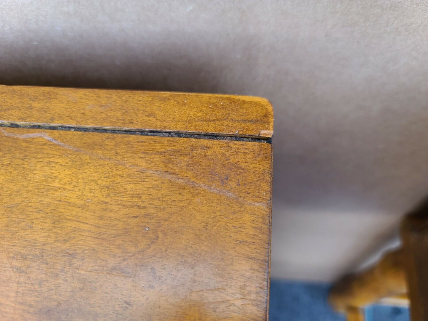 (2) MCM American of Martinsville Side End Tables Nightstands Wicker Faux Bamboo