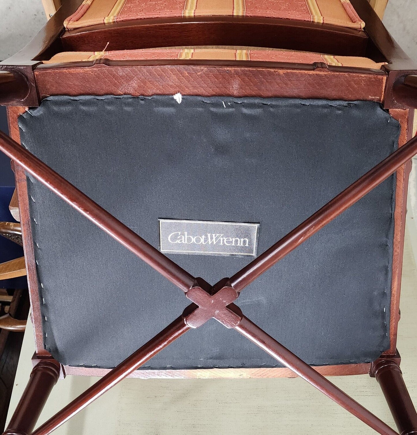 Regency Dining Chairs Faux Bamboo by CABOT WRENN (4)