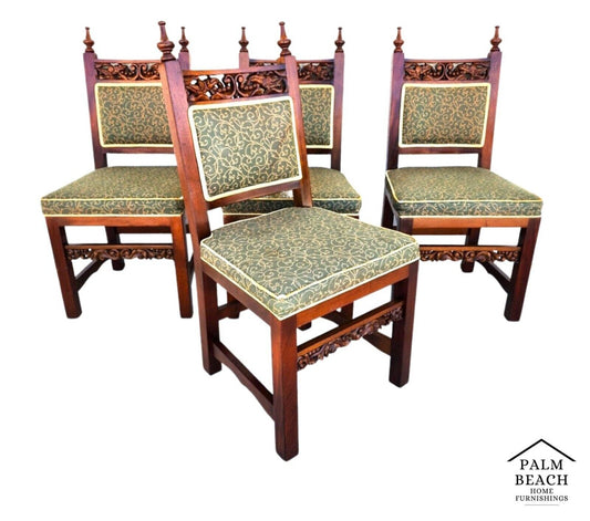 Italian Dining Chairs Tuscan Revival Antique