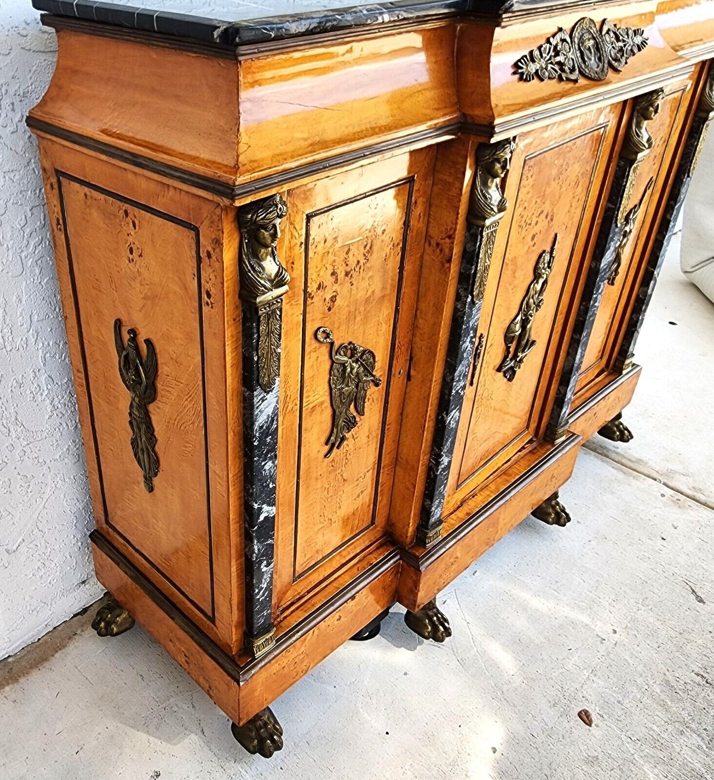 French Louis XV Bar Cabinet Buffet