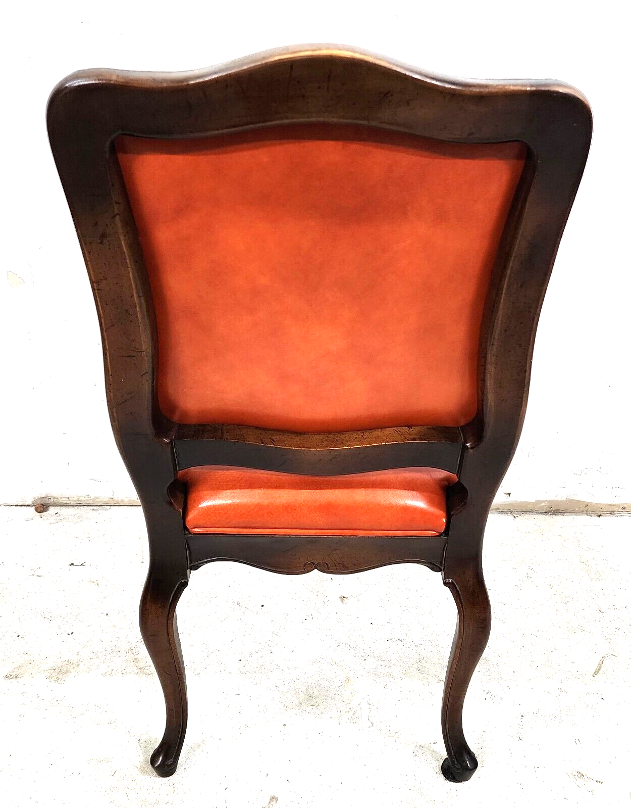 French Dining Chairs Leather Chambly Vintage by HICKORY CHAIR Co