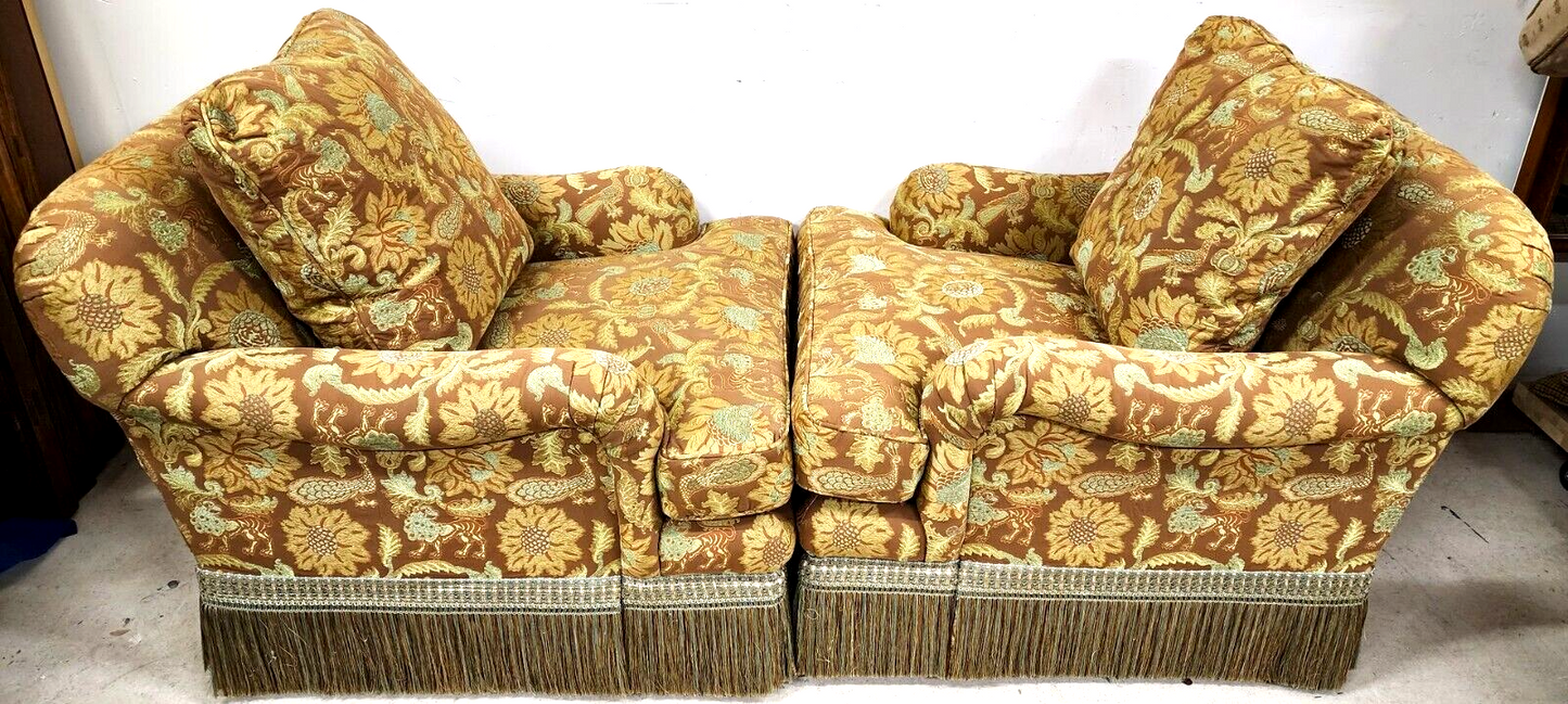 Lounge Chairs Ottoman Erwin Lambeth for Tomlinson