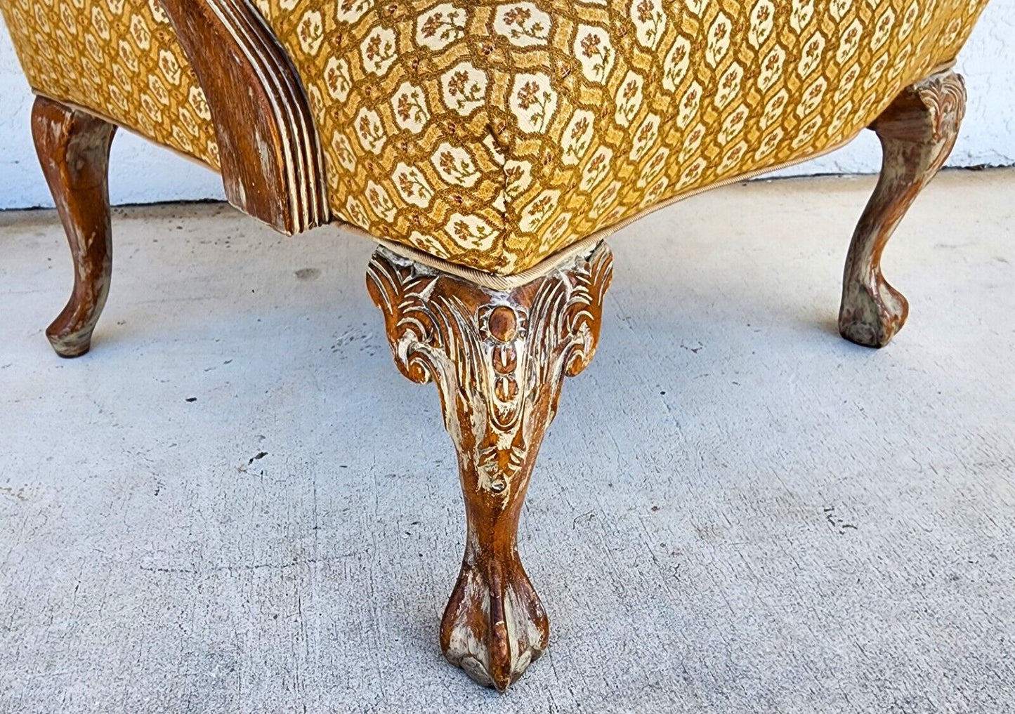 French Provincial Armchair Lounge Chair