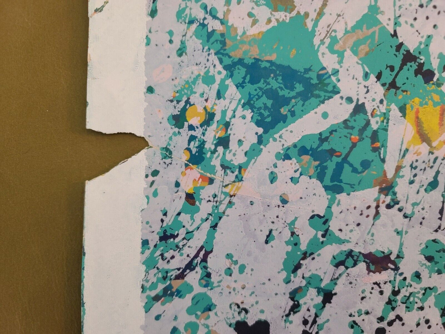 Edward Goldman (1916-2006) Signed "OPUS 2" Abstract Imp Silkscreen Lt Ed 1/5