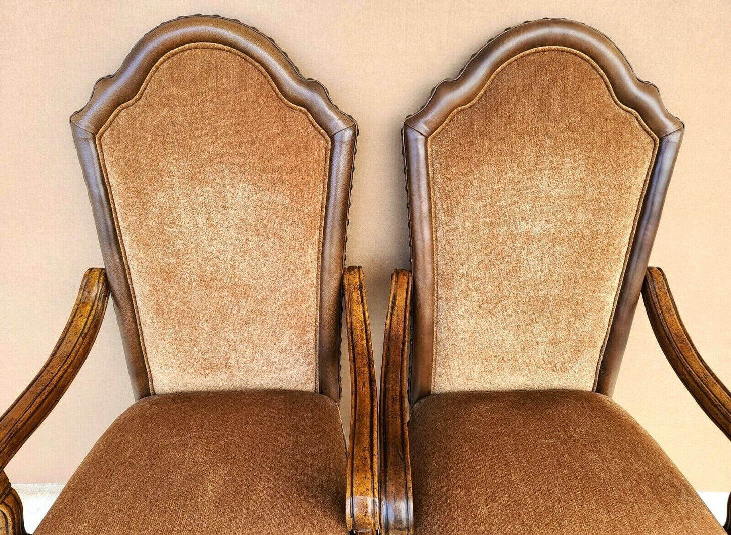 (2) MICHAEL AMINI Sedgewicke Dining Armchairs