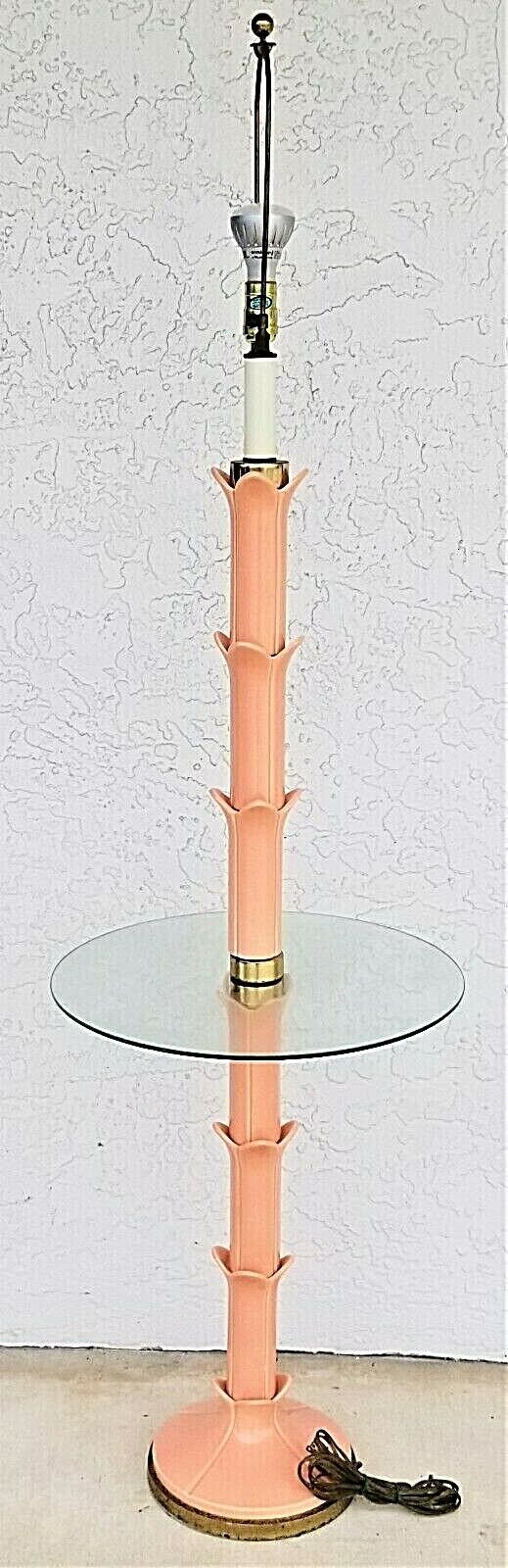 Serge Roche Glazed Ceramic Table Floor Lamp