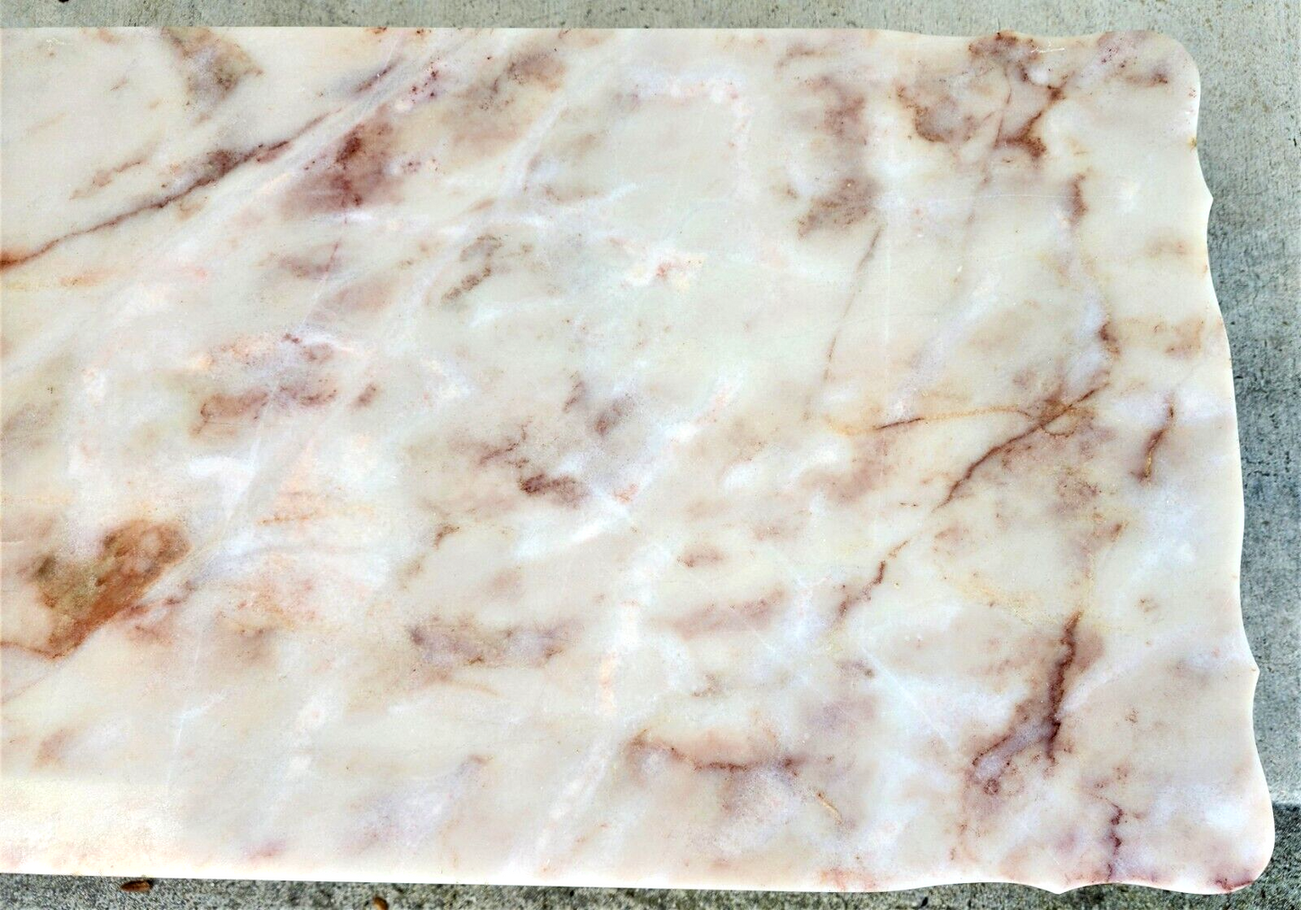Vintage Marble & Lucite Coffee Table