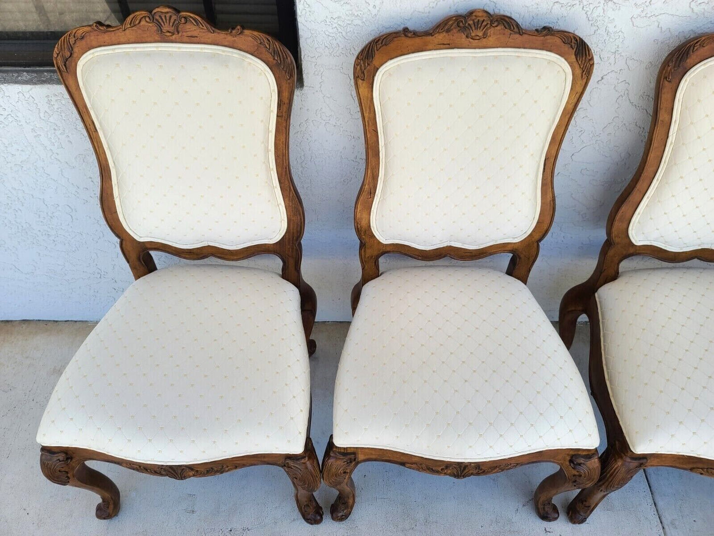 (4) Italian Alfresco Style Dining Chairs by CENTURY FURNITURE