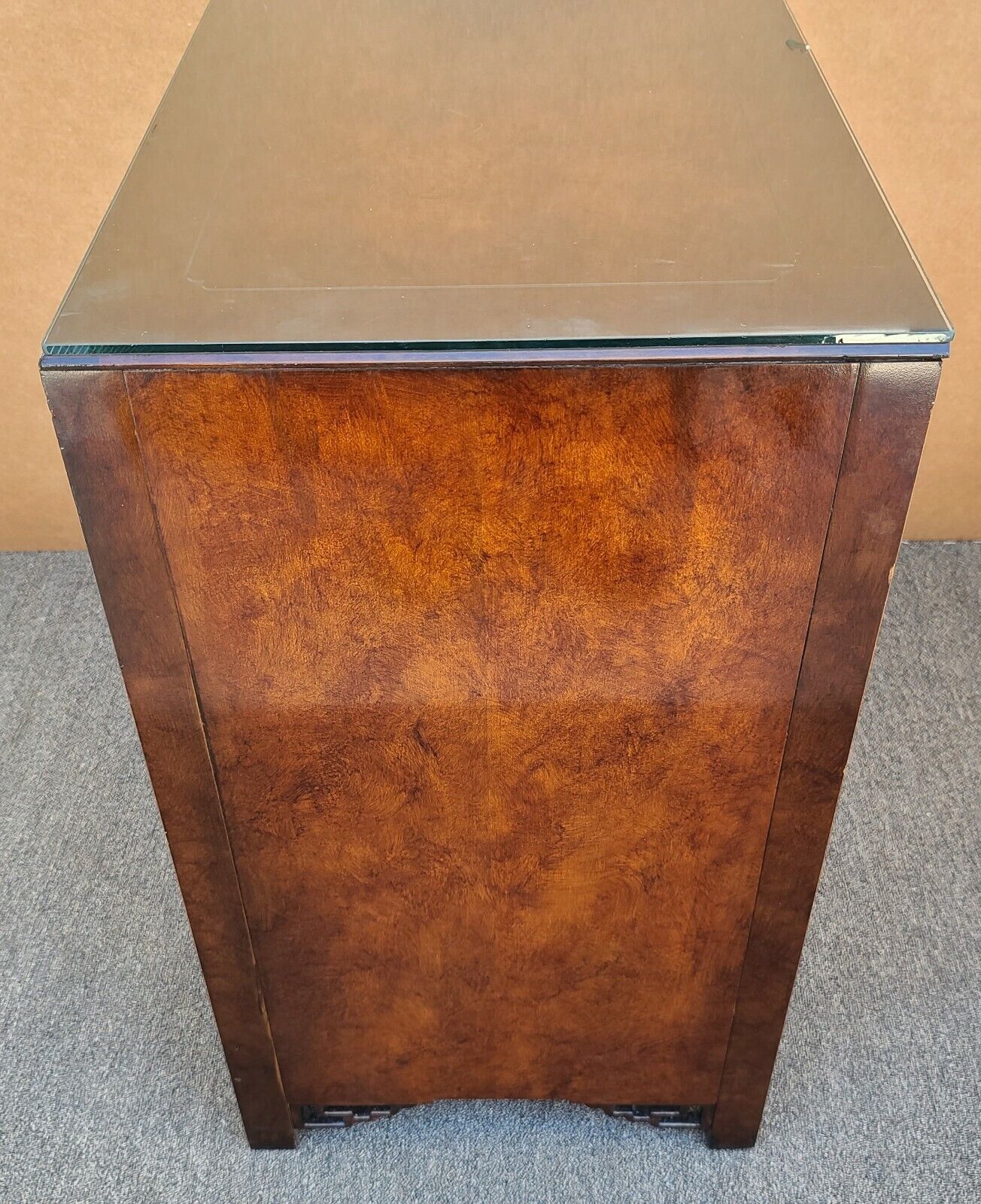 WHITE FURNITURE CO Mandarin Lacquered Asian Chinoiserie Buffet Server Dry Bar