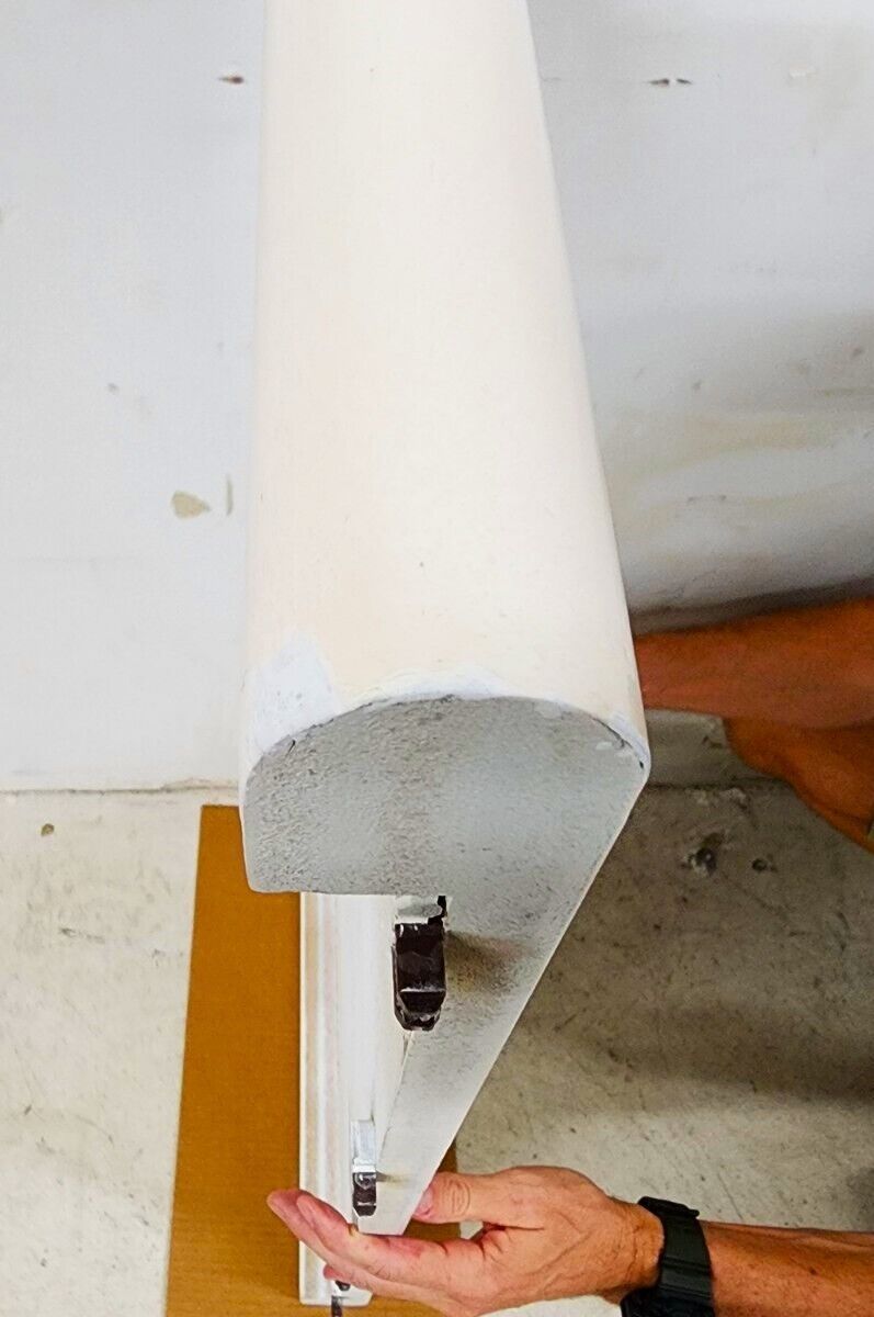 Goatskin Dining Table Karl Springer Style Lacquered 1980s with Leaf