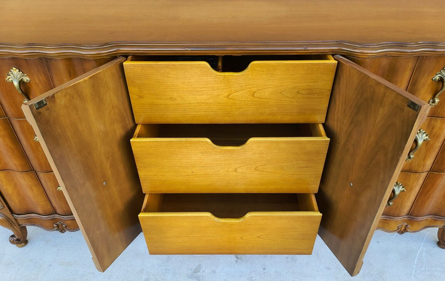 Louis XV French Provincial Sculptural Dresser by DANIEL JONES NEW YORK