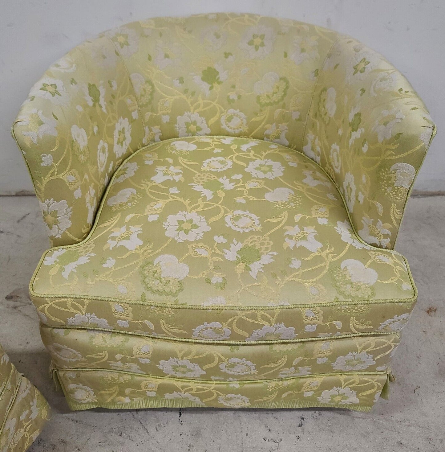 Swivel Rocker Lounge Chair & Ottoman by HICKORY HOUSE