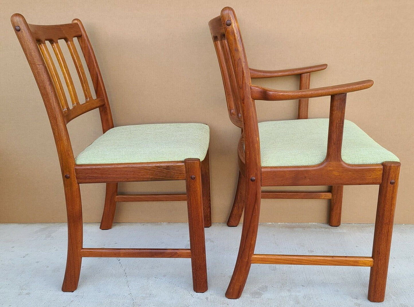 Johannes Andersen Teak Dining Chairs for Uldum Møbelfabrik - Set of 4