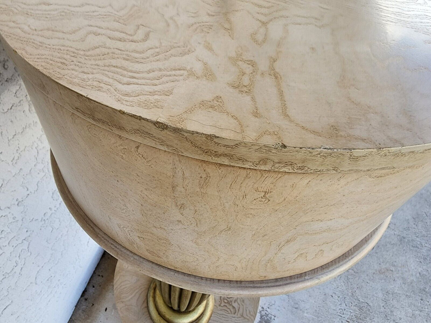 TV Console Sofa Table Burl by HENREDON