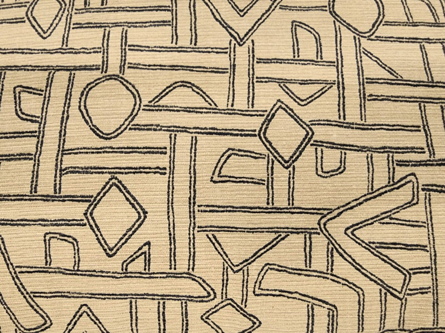 Raleigh Ottoman Geometric by CHARLES STEWART